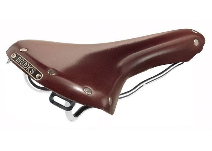 Brooks B15 Swallow Chrome antik brun