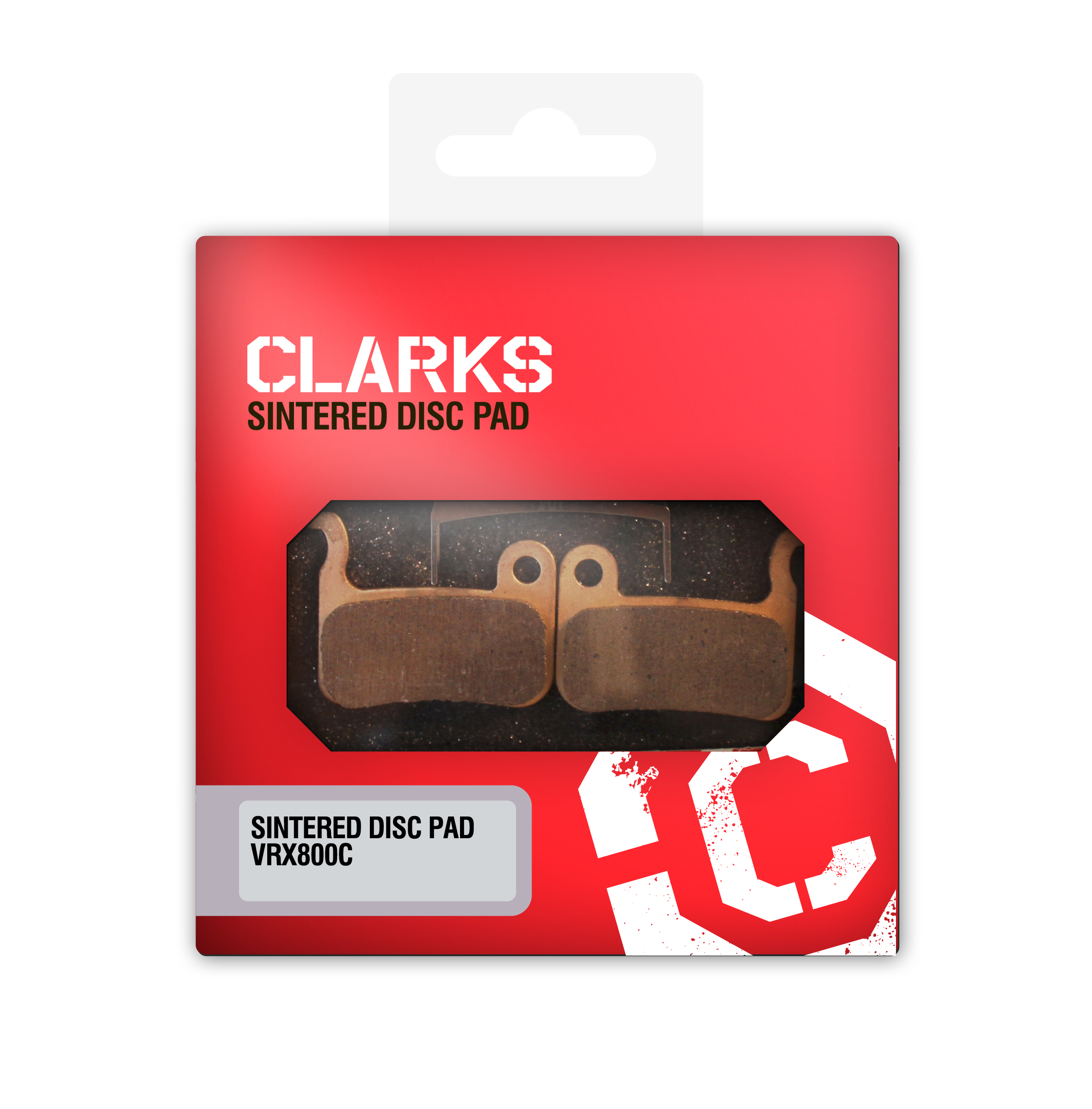 Clarks VRX 824C-disc-pad-sintered