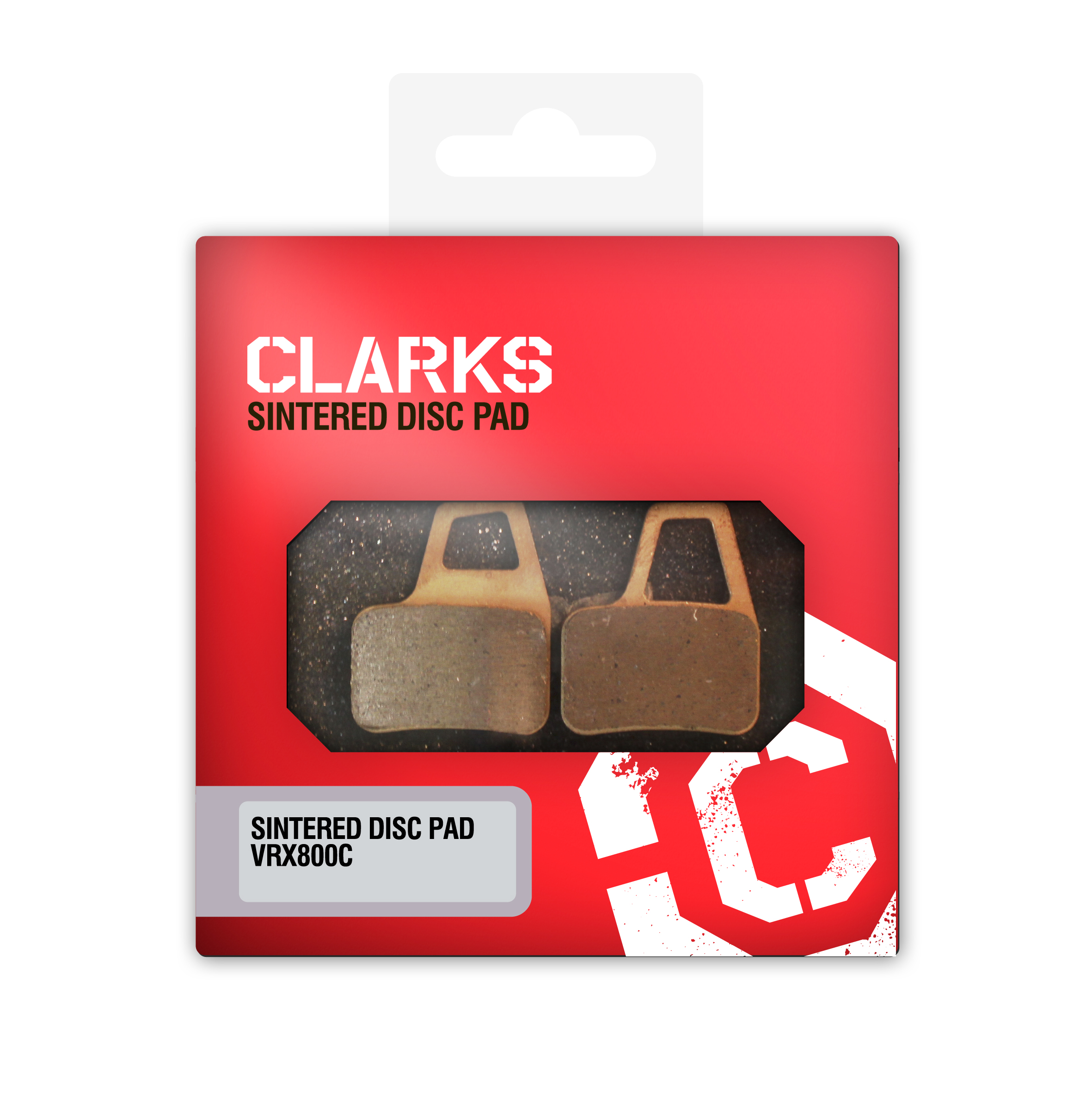 Clarks VRX 832C-disc-pad-sintered