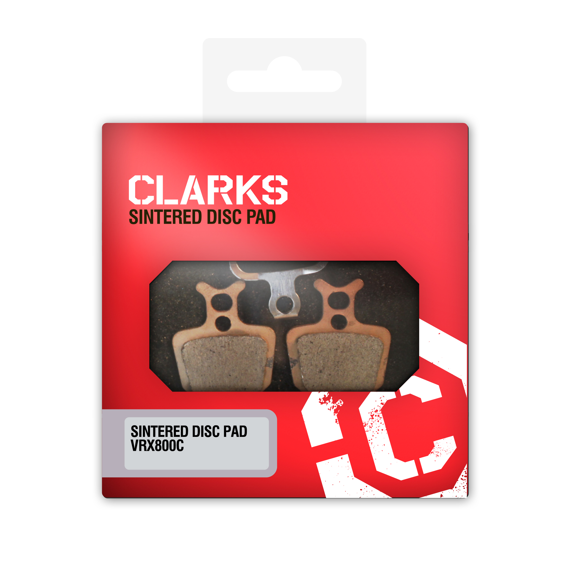 Clarks VRX 833C-disc-pad-sintered