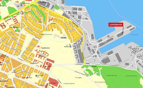Karta till cykeldennis.se